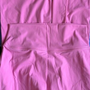 Set active pink flared leggings yoga pants size xl